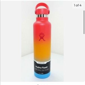 KEIKI RAINBOW 24oz Wide Mouth Hydro Flask HAWAII SHAVE ICE Limited Edition Ombre